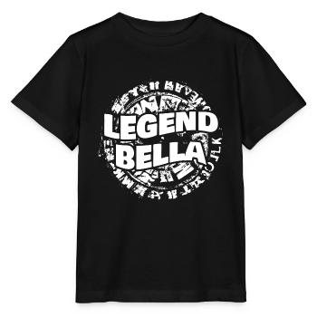 Mrs. Bella - Stanley/Stella MINI CREATOR Kids’ T-Shirt - black - Front - Mikhail (115cm)