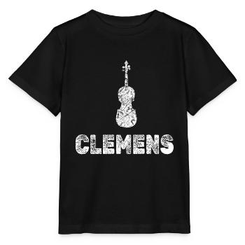 Bratsche Clemens - Stanley/Stella Kinder T-Shirt MINI CREATOR  - Schwarz - Vorne - Mikhail (115cm)