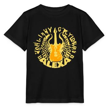 Guitar Alexa - Stanley/Stella MINI CREATOR Kids’ T-Shirt - black - Front - Mikhail (115cm)