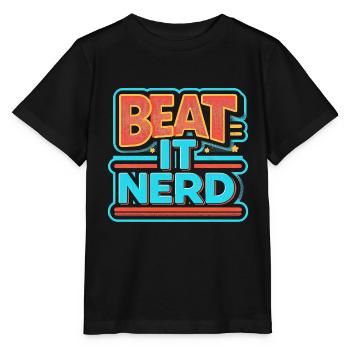 Battez-le Nerd 8 - T-shirt bio MINI CREATOR Stanley/Stella Enfant - noir - Devant - Mikhail (115cm)