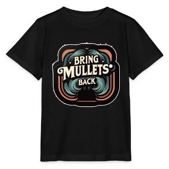 Ramenez les mulets 9 - T-shirt bio MINI CREATOR Stanley/Stella Enfant - noir - Devant - Mikhail (115cm)