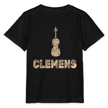 Bratsche Clemens - Stanley/Stella Kinder T-Shirt MINI CREATOR  - Schwarz - Vorne - Mikhail (115cm)