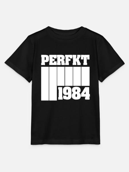 Einzigartig 1984 - Stanley/Stella Kinder T-Shirt MINI CREATOR - Schwarz
