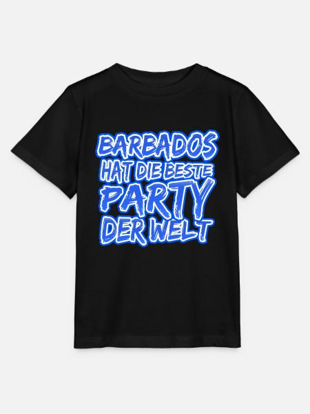 Barbados Barbados - Stanley/Stella Kinder T-Shirt MINI CREATOR  - Schwarz