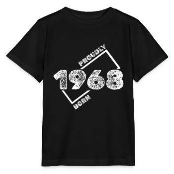 Idée cadeau 1968 - T-shirt bio MINI CREATOR Stanley/Stella Enfant - noir - Devant - Mikhail (115cm)