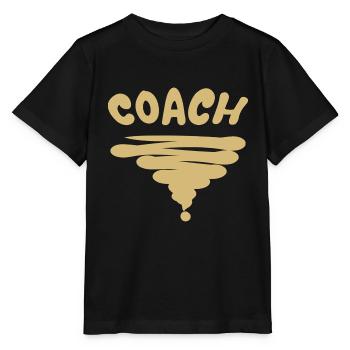 Beruf Coach - Stanley/Stella Kinder T-Shirt MINI CREATOR  - Schwarz - Vorne - Mikhail (115cm)