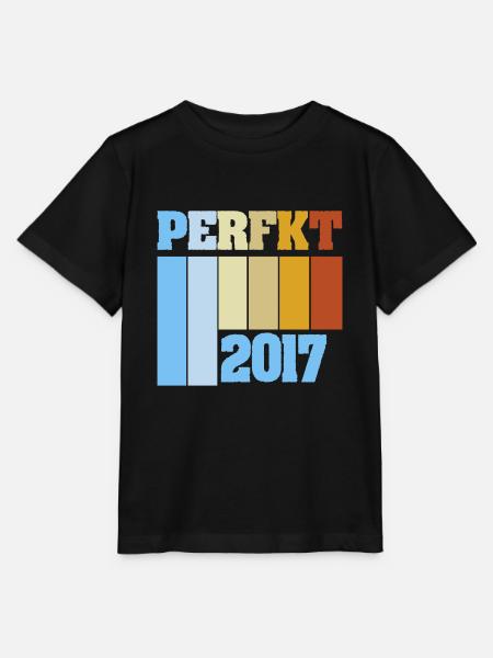 Perfekt 2017 - Stanley/Stella Kinder T-Shirt MINI CREATOR  - Schwarz