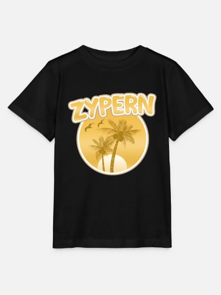 Urlaub Zypern - Stanley/Stella Kinder T-Shirt MINI CREATOR  - Schwarz
