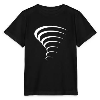 Tornado Wirbelsturm - Stanley/Stella Kinder T-Shirt MINI CREATOR  - Schwarz - Vorne - Mikhail (115cm)