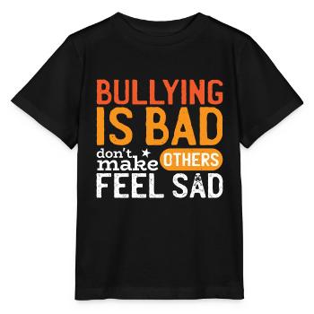 Nationaler Bully-Monat - Stanley/Stella Kinder T-Shirt MINI CREATOR  - Schwarz - Vorne - Mikhail (115cm)