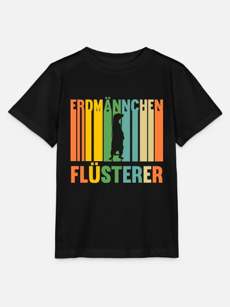 Erdmännchen - Stanley/Stella Kinder T-Shirt MINI CREATOR  - Schwarz