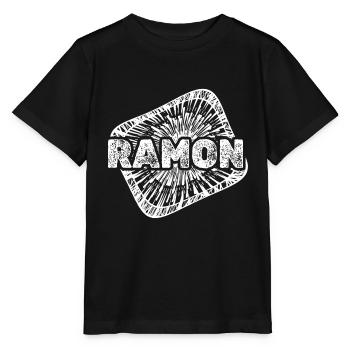 Geburt Ramon - Stanley/Stella Kinder T-Shirt MINI CREATOR  - Schwarz - Vorne - Mikhail (115cm)