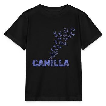 Segeln Camilla - Stanley/Stella Kinder T-Shirt MINI CREATOR  - Schwarz - Vorne - Mikhail (115cm)