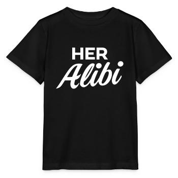 Her Alibi - Stanley/Stella MINI CREATOR Kids’ T-Shirt - black - Front - Mikhail (115cm)