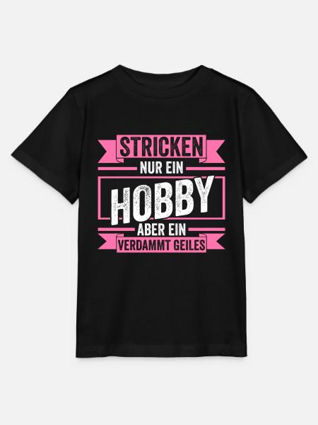 Häkeln Nähen Stricken - Stanley/Stella Kinder T-Shirt MINI CREATOR - Schwarz
