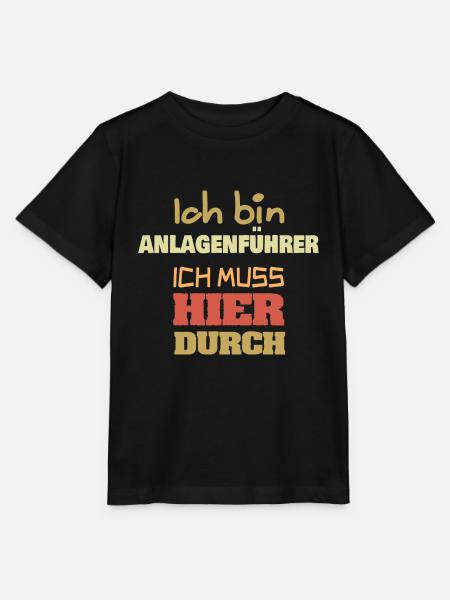 Beruf Anlagenführer - Stanley/Stella Kinder T-Shirt MINI CREATOR - Schwarz