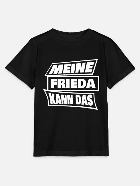 Geschenk für Frieda - Stanley/Stella Kinder T-Shirt MINI CREATOR  - Schwarz