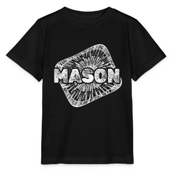 Mason - Stanley/Stella MINI CREATOR Kids’ T-Shirt - black - Front - Mikhail (115cm)