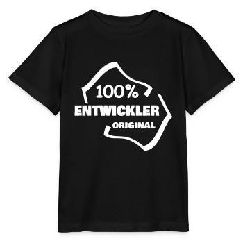 Entwickler als Beruf - Stanley/Stella Kinder T-Shirt MINI CREATOR  - Schwarz - Vorne - Mikhail (115cm)