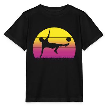Football Joueurs de football - T-shirt bio MINI CREATOR Stanley/Stella Enfant - noir - Devant - Mikhail (115cm)