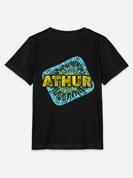 Freizeit Athur - Stanley/Stella Kinder T-Shirt MINI CREATOR  - Schwarz