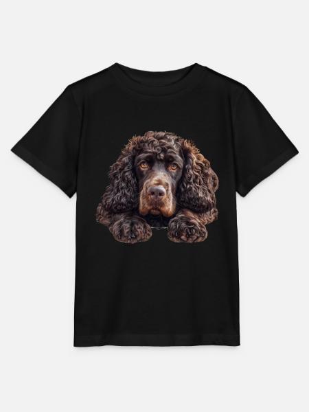 American Water Spaniel - Stanley/Stella Kinder T-Shirt MINI CREATOR - Schwarz