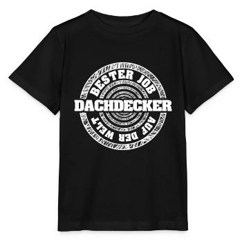 Job Roofer - Stanley/Stella MINI CREATOR Kids’ T-Shirt - black - Front - Mikhail (115cm)
