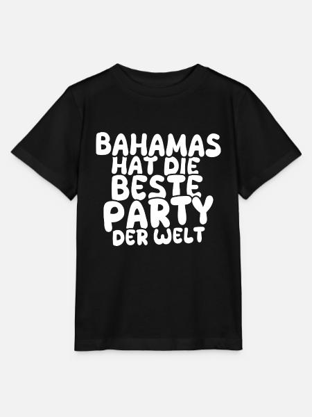 Urlaubsland Bahamas - Stanley/Stella Kinder T-Shirt MINI CREATOR - Schwarz