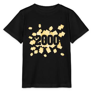 Geboren 2000 - Stanley/Stella Kinder T-Shirt MINI CREATOR  - Schwarz - Vorne - Mikhail (115cm)
