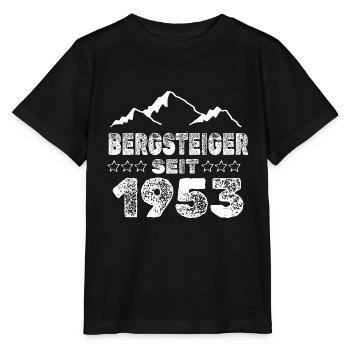 geboren 1953 - Stanley/Stella Kinder T-Shirt MINI CREATOR  - Schwarz - Vorne - Mikhail (115cm)