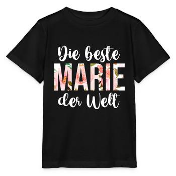 Marie - Stanley/Stella Kinder T-Shirt MINI CREATOR  - Schwarz - Vorne - Mikhail (115cm)
