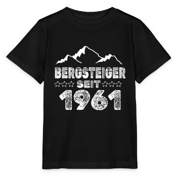 geboren 1961 - Stanley/Stella Kinder T-Shirt MINI CREATOR  - Schwarz - Vorne - Mikhail (115cm)