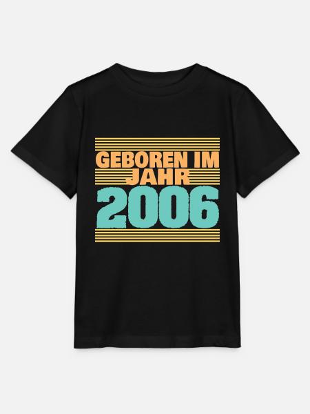 2006 2006 - Stanley/Stella Kinder T-Shirt MINI CREATOR  - Schwarz