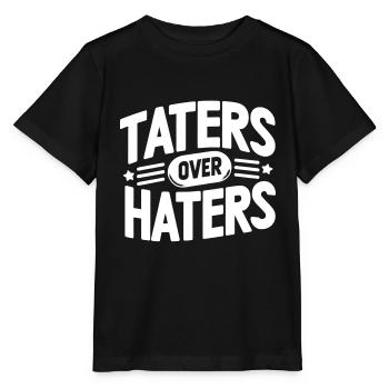 taters over haters 13 - Stanley/Stella Kinder T-Shirt MINI CREATOR  - Schwarz - Vorne - Mikhail (115cm)