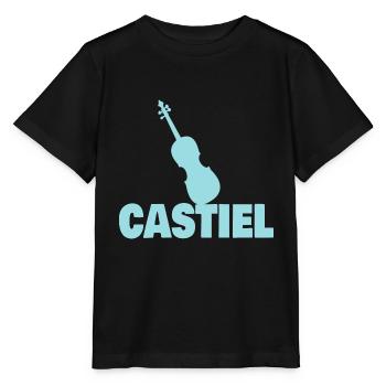 Bratsche Castiel - Stanley/Stella Kinder T-Shirt MINI CREATOR  - Schwarz - Vorne - Mikhail (115cm)