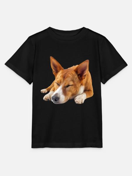 Basenji - Stanley/Stella Kinder T-Shirt MINI CREATOR - Schwarz