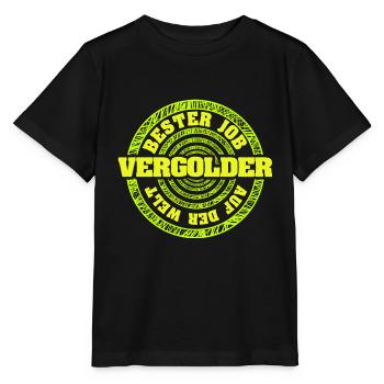 Job Vergolder - Stanley/Stella Kinder T-Shirt MINI CREATOR  - Schwarz - Vorne - Mikhail (115cm)