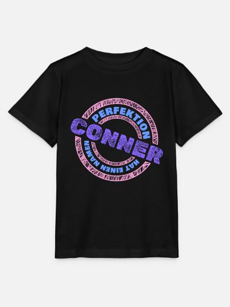 Conner als Conner - Stanley/Stella Kinder T-Shirt MINI CREATOR  - Schwarz