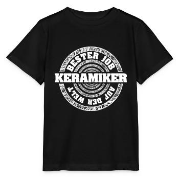 Ceramist as a job - Stanley/Stella MINI CREATOR Kids’ T-Shirt - black - Front - Mikhail (115cm)