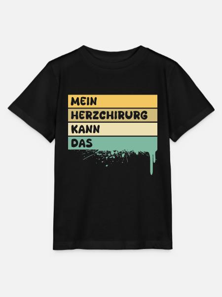 Herzchirurg - Stanley/Stella Kinder T-Shirt MINI CREATOR - Schwarz