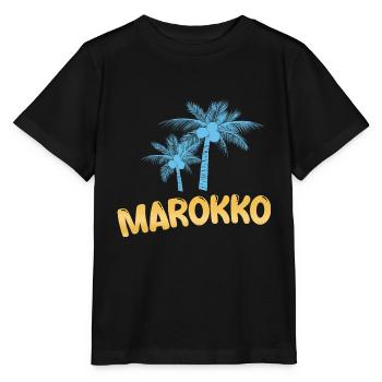 Maroc comme Maroc - T-shirt bio MINI CREATOR Stanley/Stella Enfant - noir - Devant - Mikhail (115cm)