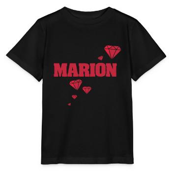 Diamant Marion - T-shirt bio MINI CREATOR Stanley/Stella Enfant - noir - Devant - Mikhail (115cm)