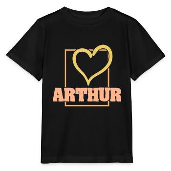 Arthur - Stanley/Stella MINI CREATOR Kids’ T-Shirt - black - Front - Mikhail (115cm)