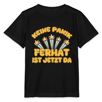 First name Ferhat - Stanley/Stella MINI CREATOR Kids’ T-Shirt - black - Front - Mikhail (115cm)