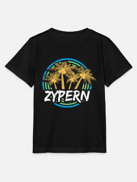 Zypern als Urlaub - Stanley/Stella Kinder T-Shirt MINI CREATOR  - Schwarz
