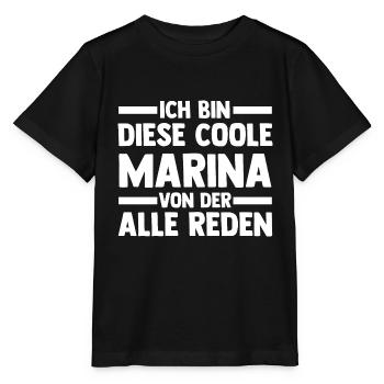 Marina - Stanley/Stella Kinder T-Shirt MINI CREATOR  - Schwarz - Vorne - Mikhail (115cm)