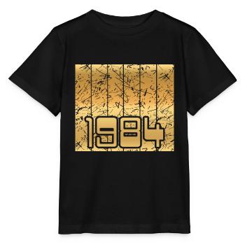 Heimat 1984 - Stanley/Stella Kinder T-Shirt MINI CREATOR  - Schwarz - Vorne - Mikhail (115cm)