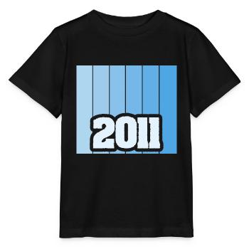 Zahl 2011 - Stanley/Stella Kinder T-Shirt MINI CREATOR  - Schwarz - Vorne - Mikhail (115cm)