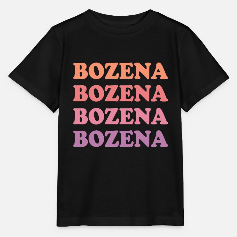 Nom Bozena - T-shirt bio MINI CREATOR Stanley/Stella Enfant - noir