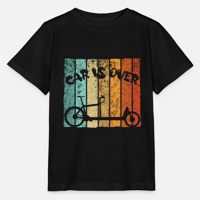 Vélo cargo vélo courier vélo cargo vélo vélo - T-shirt bio MINI CREATOR Stanley/Stella Enfant - noir